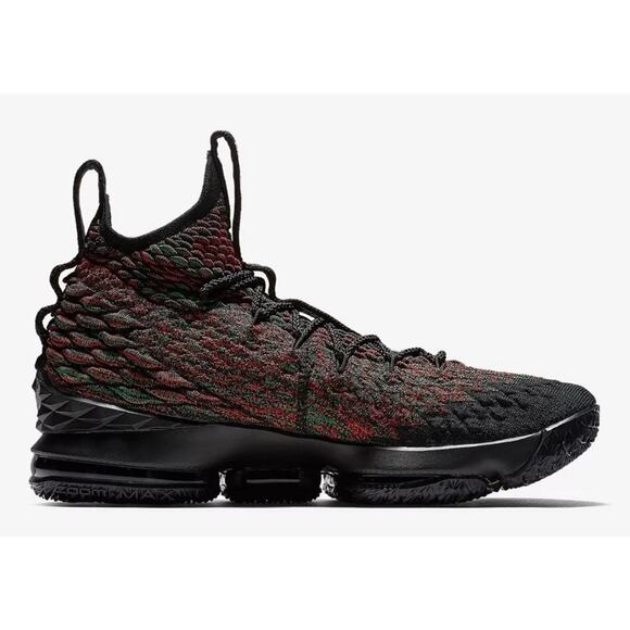 Nike LeBron 15 High BHM Flyknit Lightweight Sports Running Men’s Size 5.5 - Picture 2 of 7